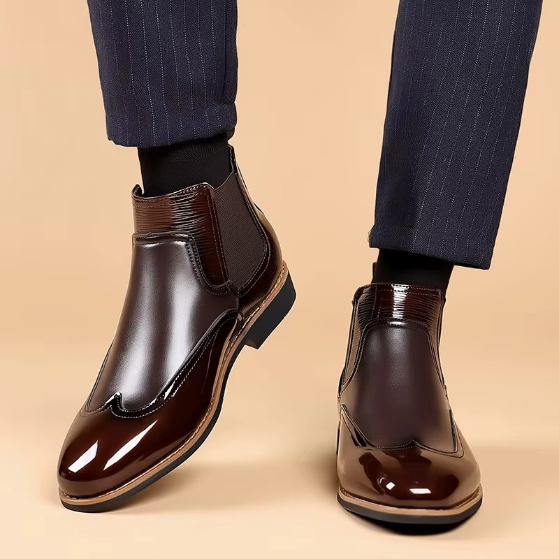 Jude Men's Chelsea Boots - full-length view