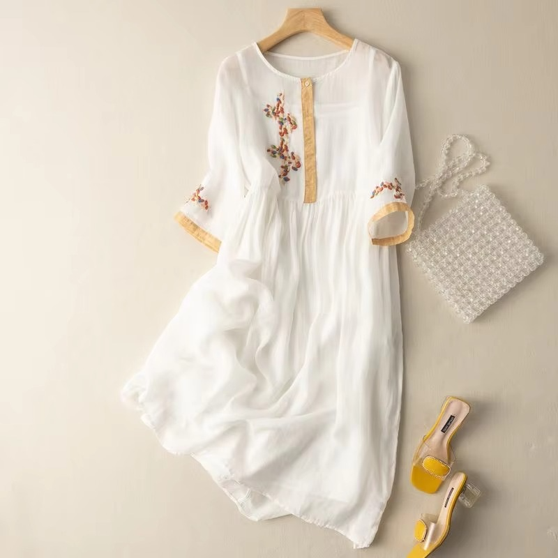Jolie Women's Linen Dress | Cotton, Sleeveless