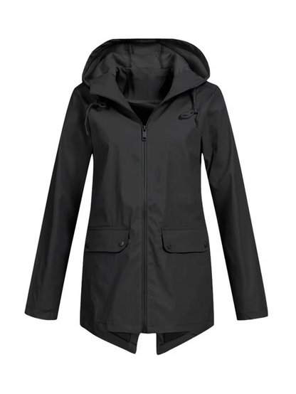Jolie Women's Trench Coat - close-up detail