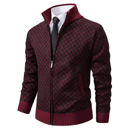 Quill Men's Cardigan - styled view