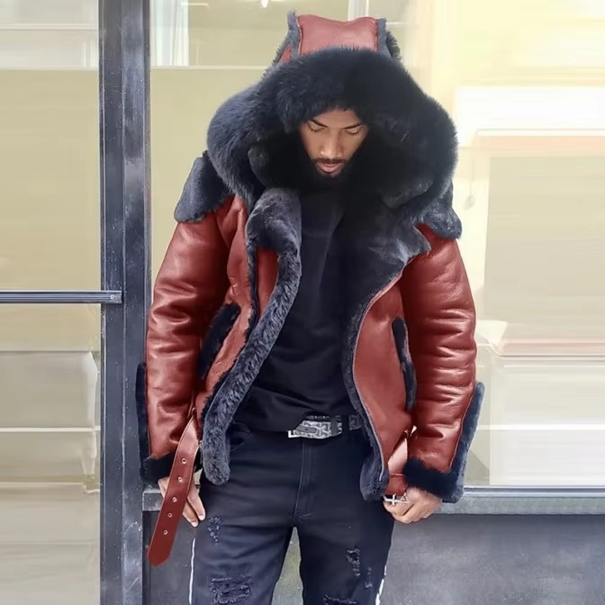 Caleb Men's Jacket - styled view