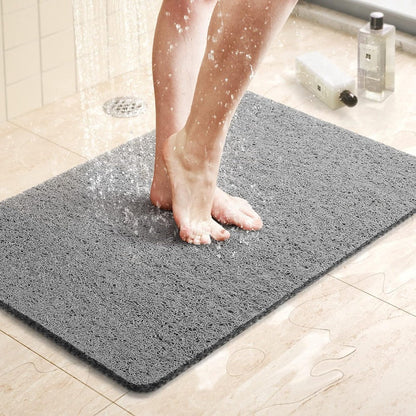 Safe Shower Mat | Non-Slip Bath Mat with Microban Technology | Hygienic and Comfortable for Ultimate Shower Safety 1