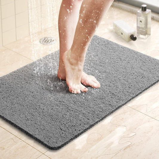 Safe Shower Mat | Non-Slip Bath Mat with Microban Technology | Hygienic and Comfortable for Ultimate Shower Safety 1