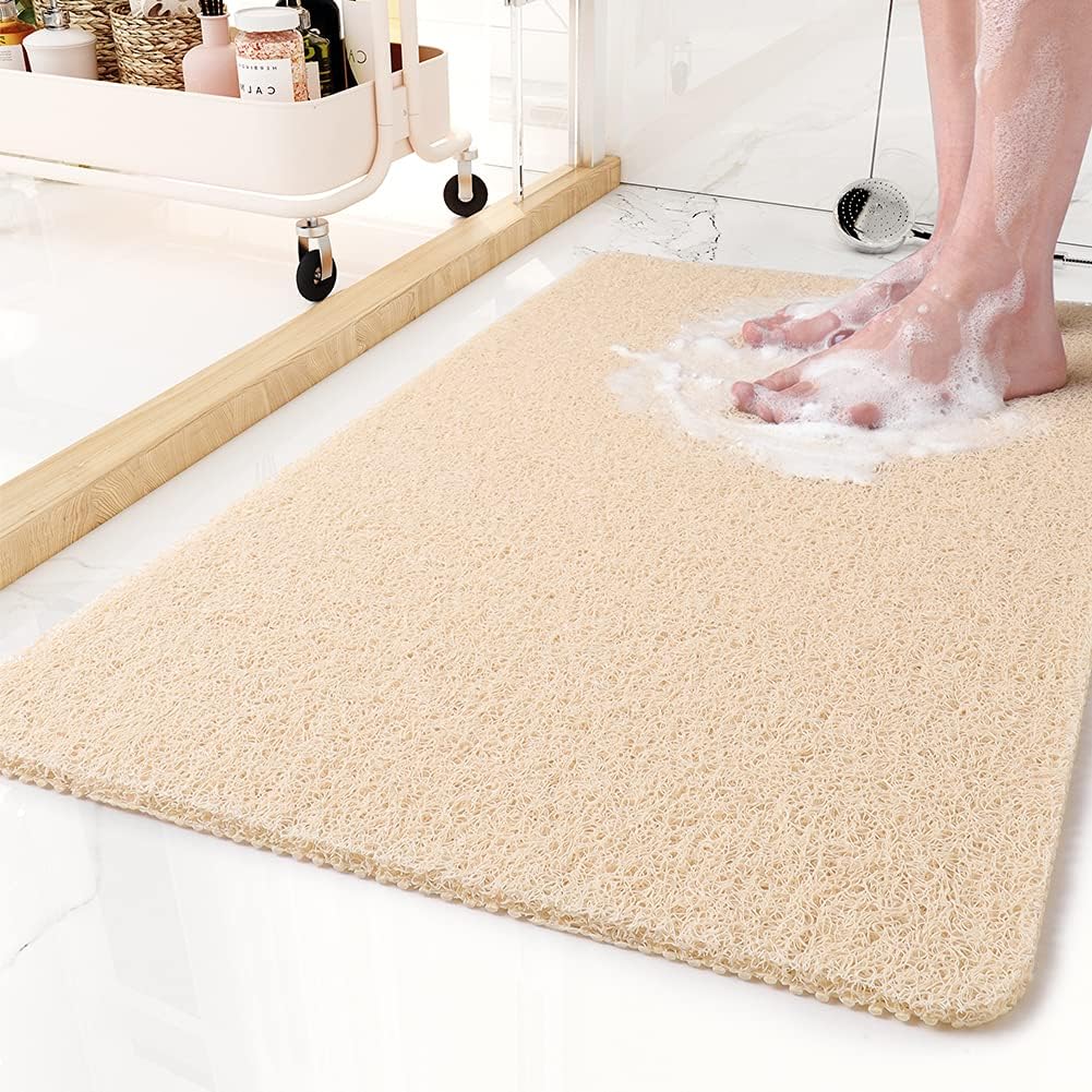 Safe Shower Mat | Non-Slip Bath Mat with Microban Technology | Hygienic and Comfortable for Ultimate Shower Safety 3