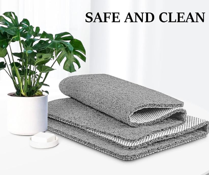 Safe Shower Mat | Non-Slip Bath Mat with Microban Technology | Hygienic and Comfortable for Ultimate Shower Safety 4