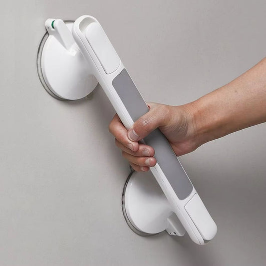 Safety Grip | Grab Bar for Shower with Tool-Free Installation | Reliable Support for Bathroom Stability 0