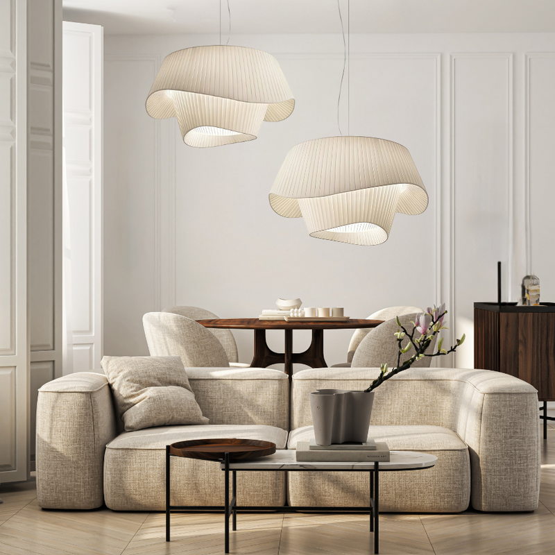SailLight | Modern Minimalist White Acrylic Kitchen Pendant Lighting 2