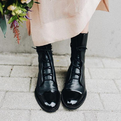 Maren Women's Ankle Boots - shown in use