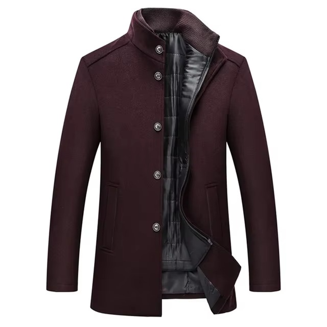 Finnian Men's Adjustable Coat - front view