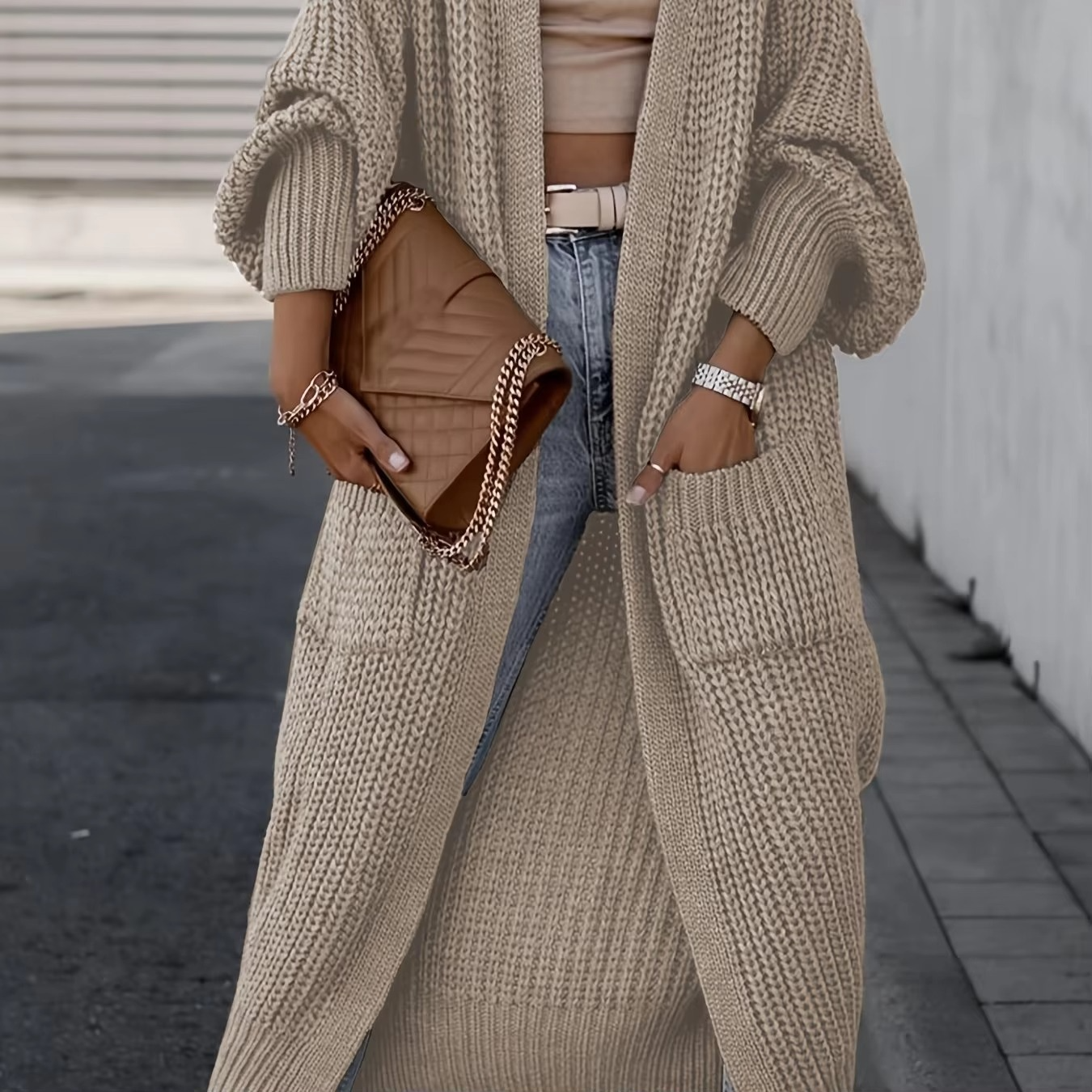 Faye Women's Cardigan - styled view