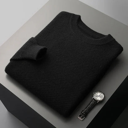 Nolan Men's Sweater - flat lay