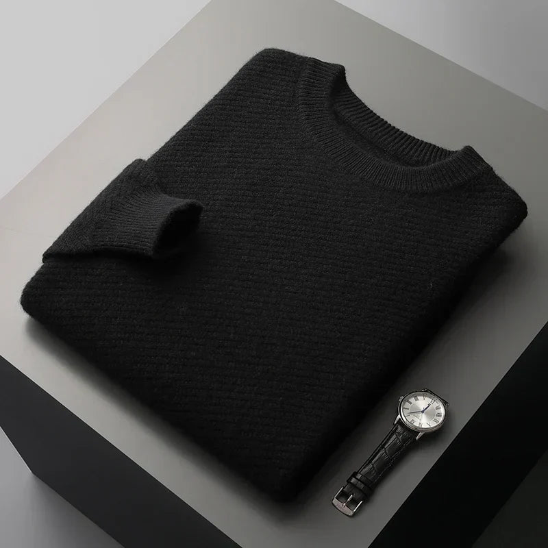 Nolan Men's Sweater - flat lay