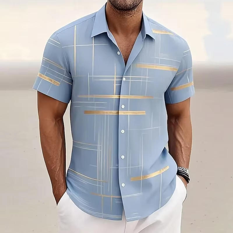 Felix Men's Plaid Shirt - full-length view