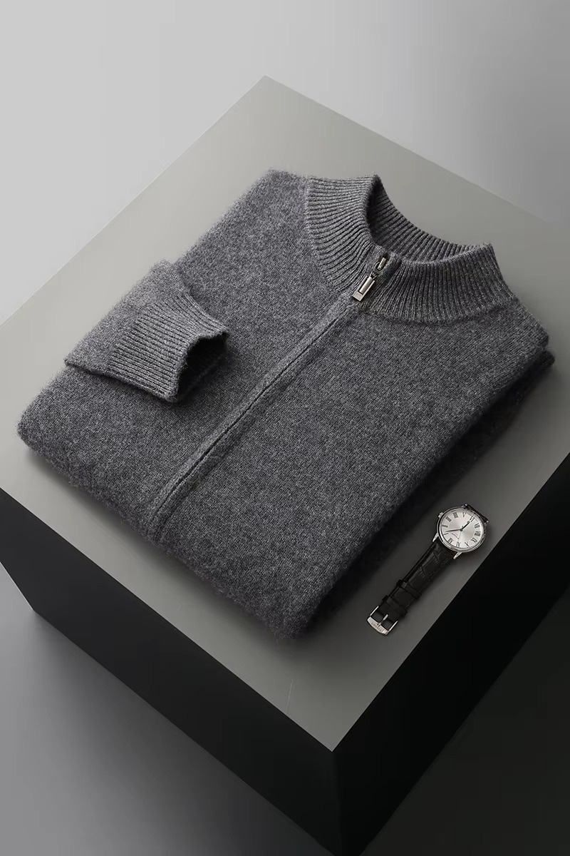 Emmett Men's Cardigan - full-length view