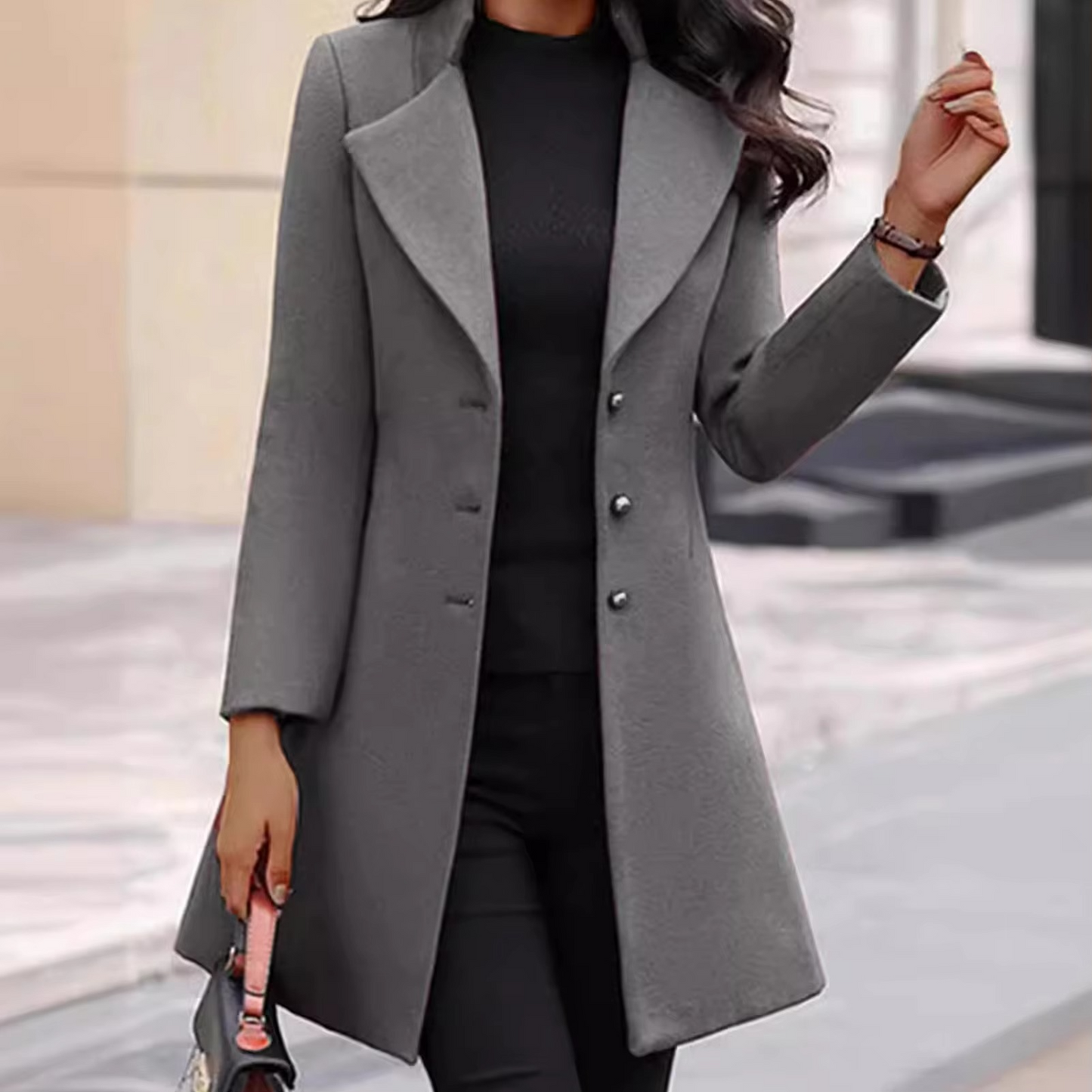 Willa Women's Jacket - fabric and finish detail