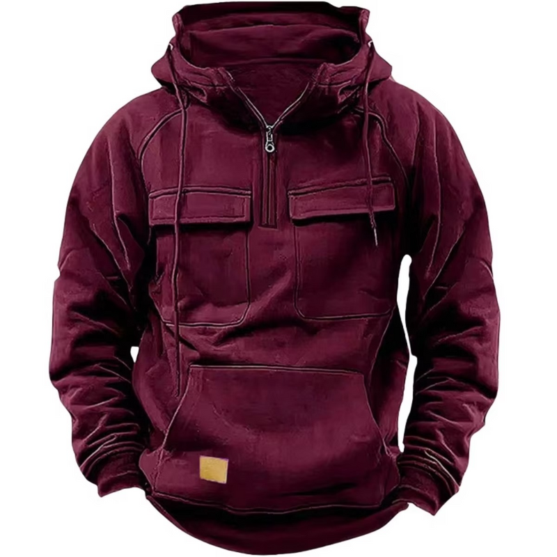 Rhys Men's Hoodie - shown in use