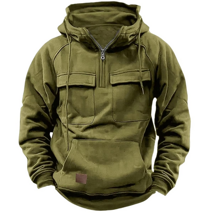 Rhys Men's Hoodie - close-up detail