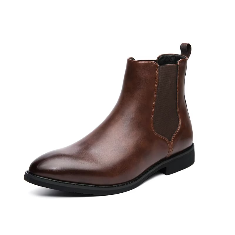Ulric Men's Chelsea Boots - fabric and finish detail