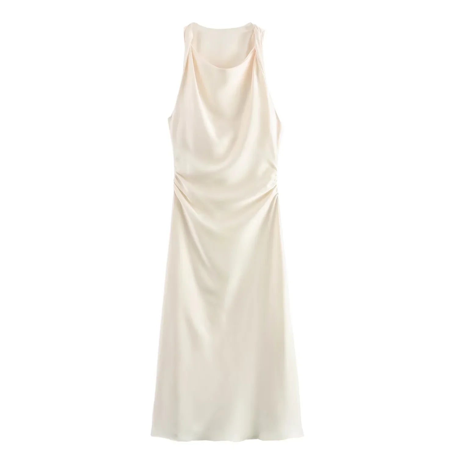 Anaïs Women's Midi Dress - fabric and finish detail