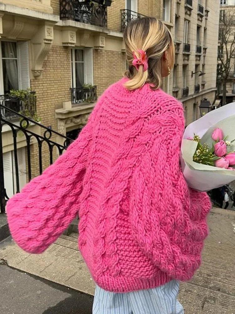 Rhea Women's Sweater - back view