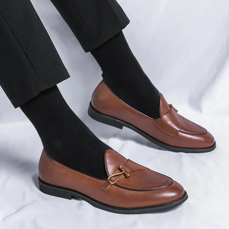 Reuben Men's Loafers - full-length view