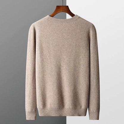 Zane Men's Sweater - fabric and finish detail