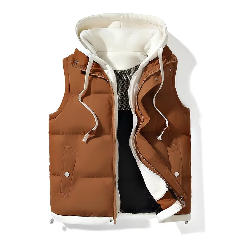 Tobias Men's Puffer Jacket - styled view