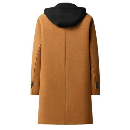 Vance Men's Trench Coat - close-up detail