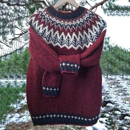 Rhea Women's Sweater - close-up detail