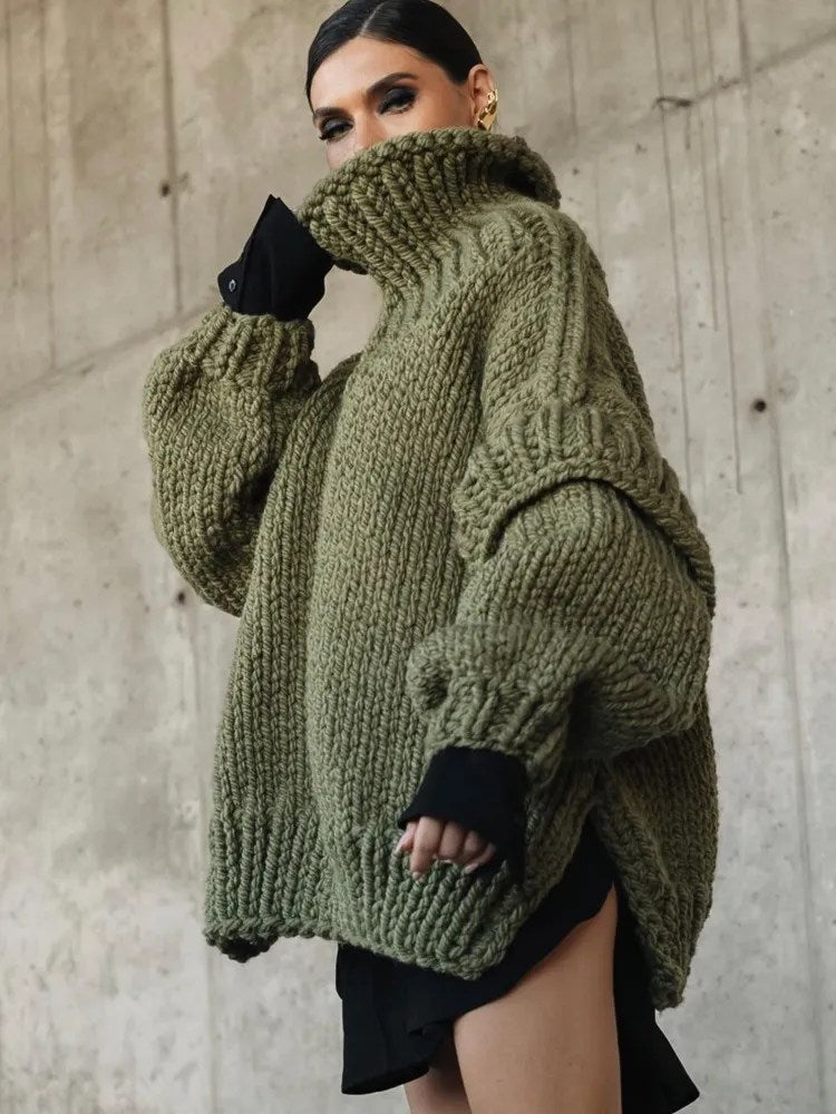 Uma Women's Oversized Sweater - front view