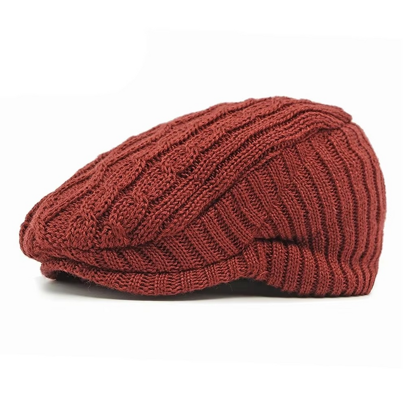 Yvette Women's Newsboy Beret - full-length view