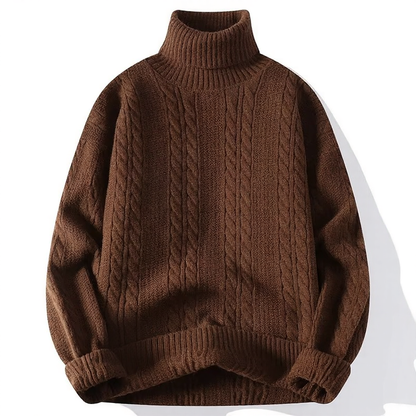 Xavier Men's Sweater - close-up detail