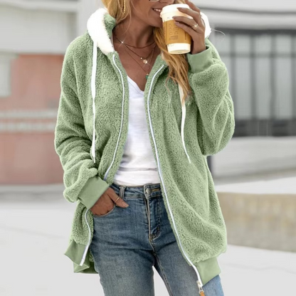 Yvette Women's Hoodie - close-up detail