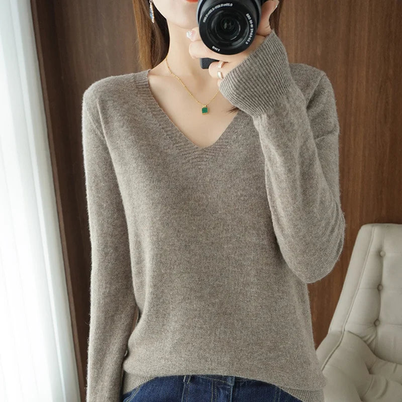 Violette Women's Sweater - back view