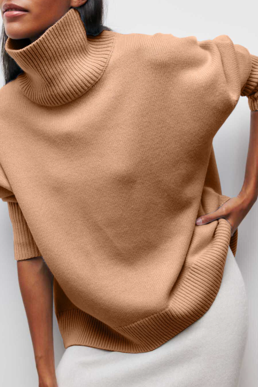 Willa Women's Oversized Sweater - back view