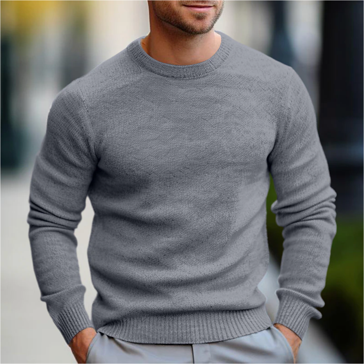 Theo Men's Sweater - front view