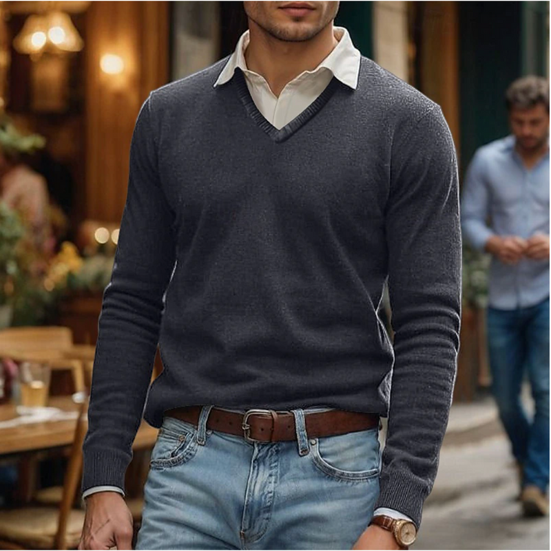 Percy Men's Sweater - full-length view
