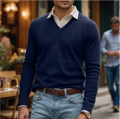 Percy Men's Sweater - back view