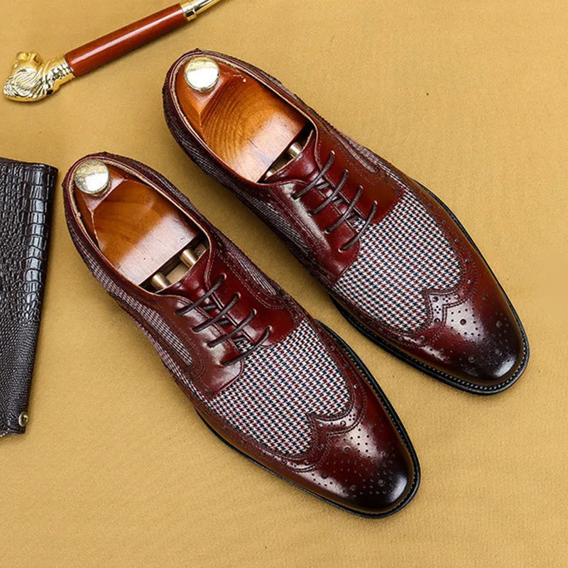 Milo Men's Oxfords | Leather, Lace, Low Heel