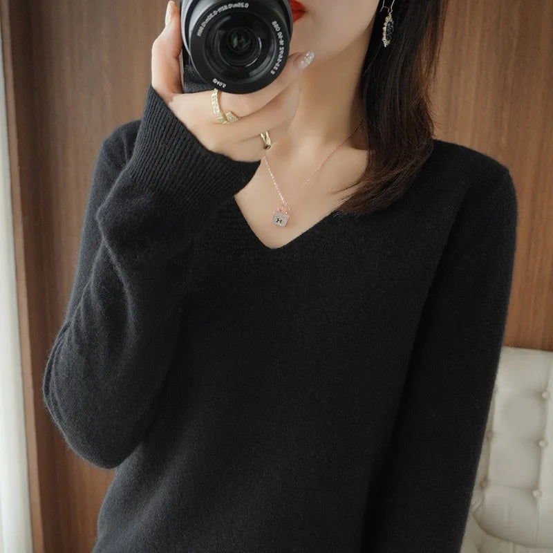 Violette Women's Sweater - styled view