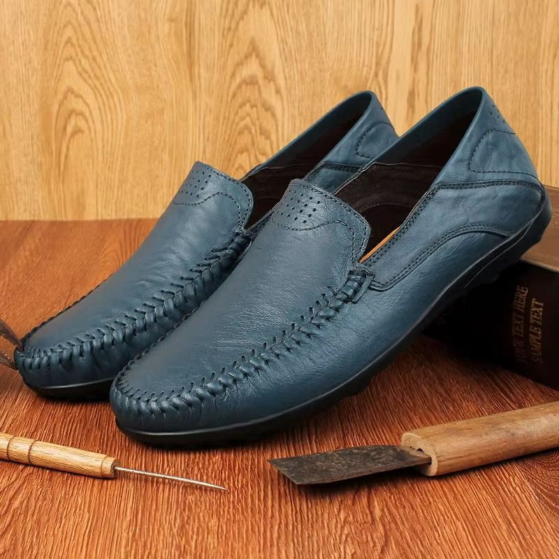 Bruno Men's Loafers - styled view