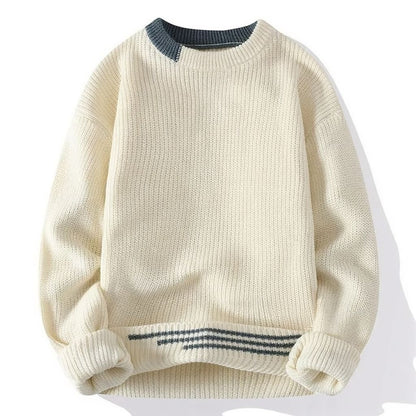 Auden Men's Sweater - fabric and finish detail