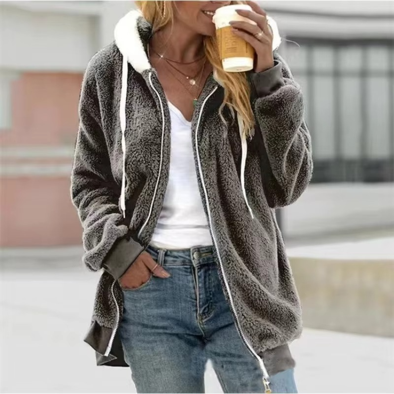 Yvette Women's Hoodie - flat lay