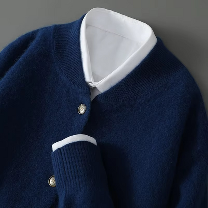 Isaac Men's Cardigan - back view