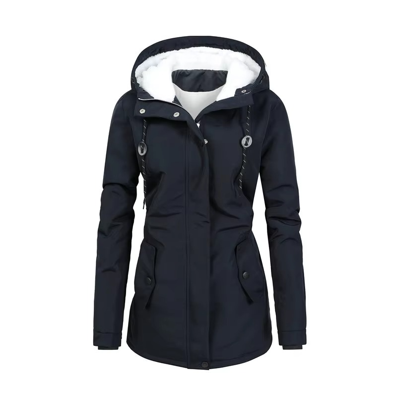 Liana Women's Hooded Parka - full-length view