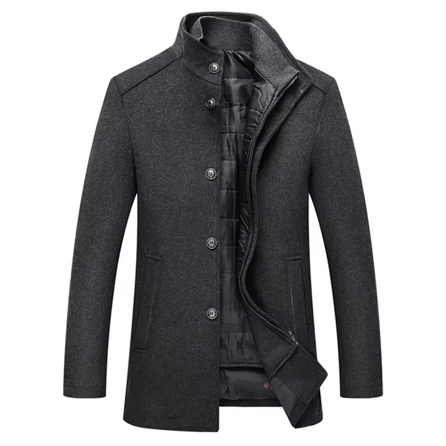 Finnian Men's Adjustable Coat - styled view
