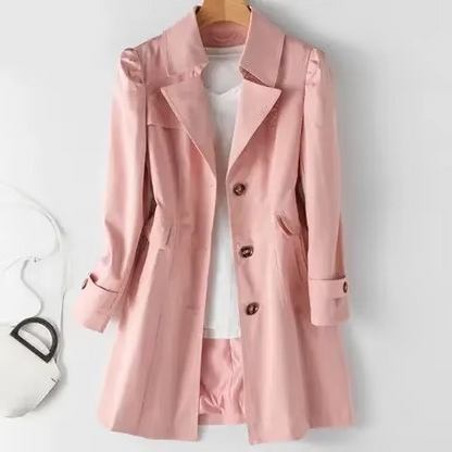Colette Women's Trench Coat - flat lay