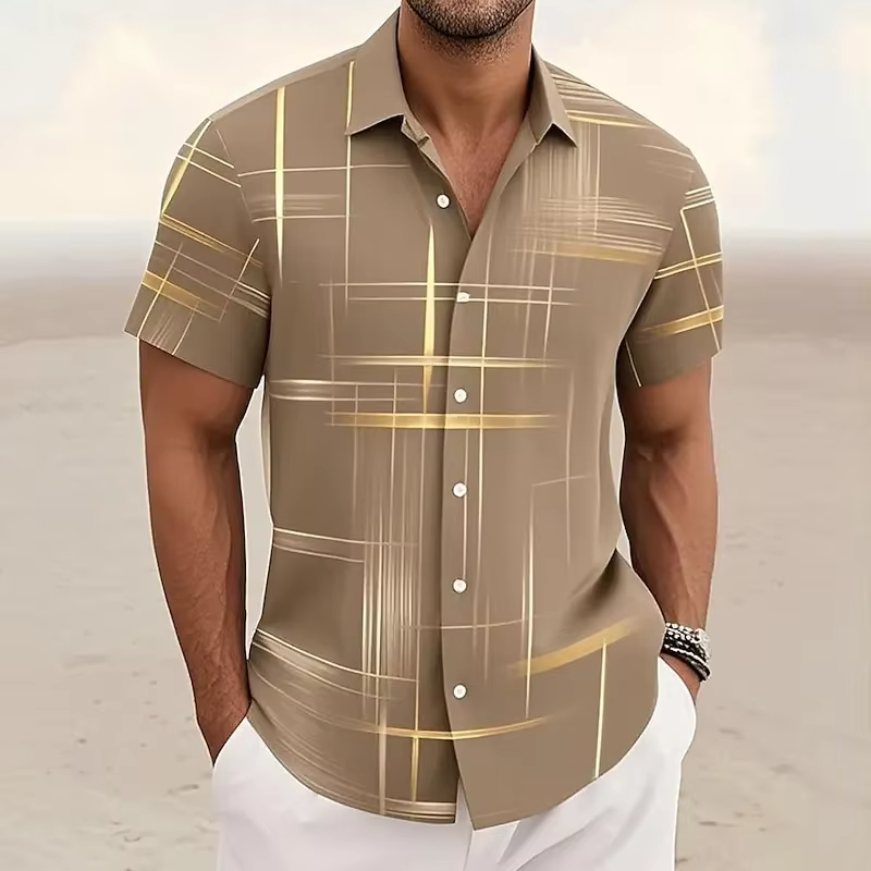 Felix Men's Plaid Shirt - flat lay