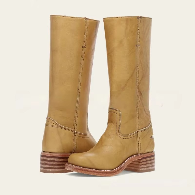 Edith Women's Knee-high Boots - styled view