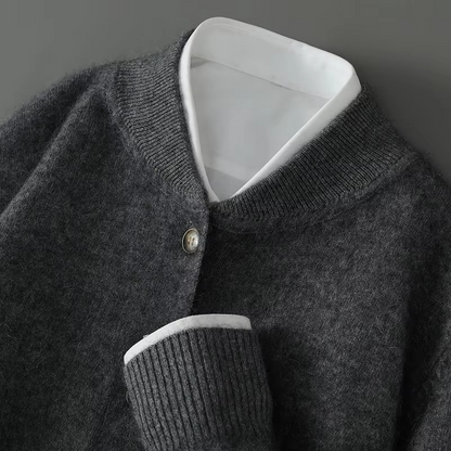 Isaac Men's Cardigan - full-length view